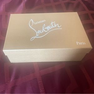 Christian Louboutin Shoe Box.